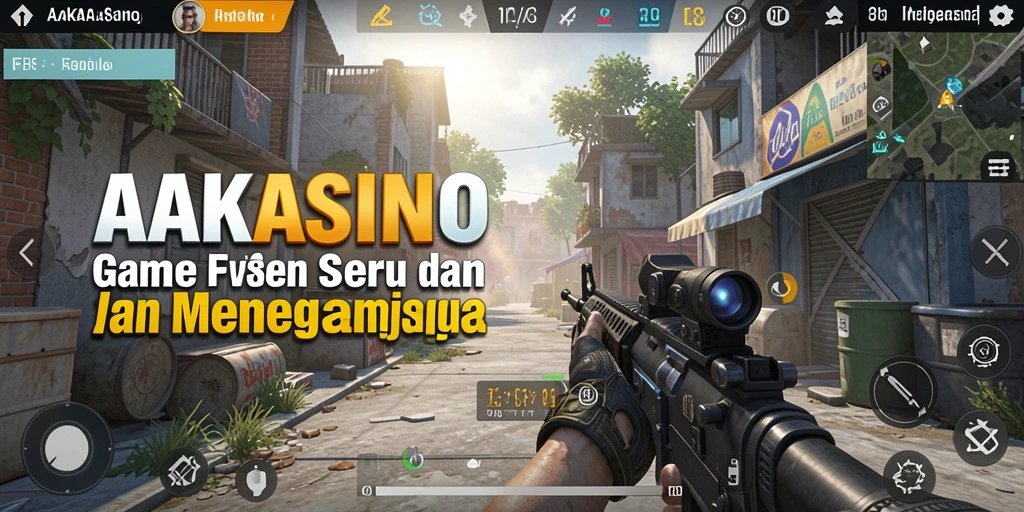 Tampilan gameplay AAKASINO yang menegangkan dan penuh aksi.