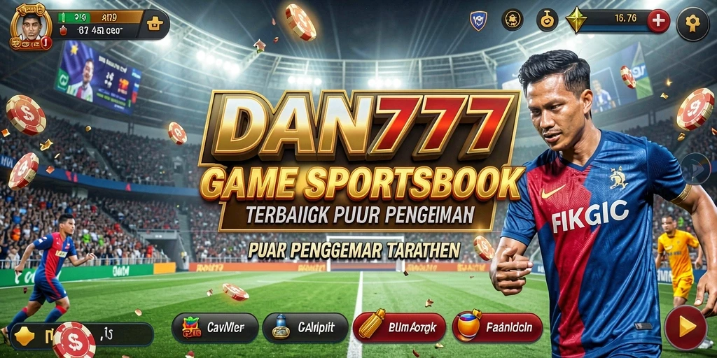 Tampilan gameplay menarik dari aplikasi Sportsbook DAN777.