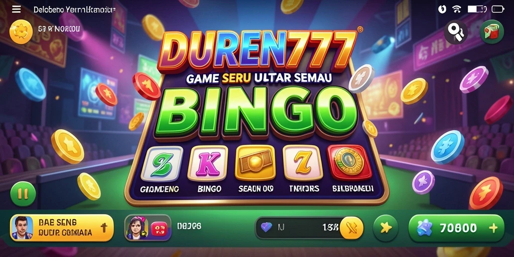 Tampilan gameplay DUREN777 yang seru dan menghibur.