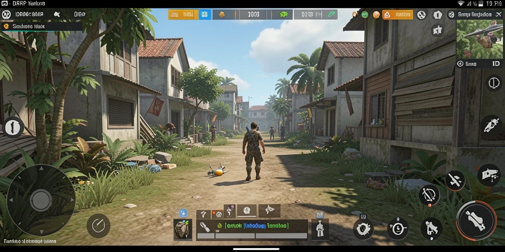 Screenshot menunjukkan gameplay menarik dari IDRRP yang mengisahkan kehidupan sehari-hari.