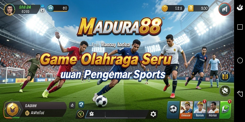 Screenshot gameplay MADURA88 menunjukkan aksi seru dalam olahraga.