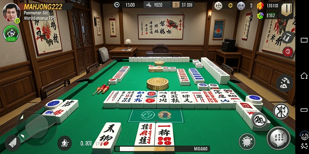 Tampilan gameplay seru dalam MAHJONG222 dengan strategi yang mendalam.