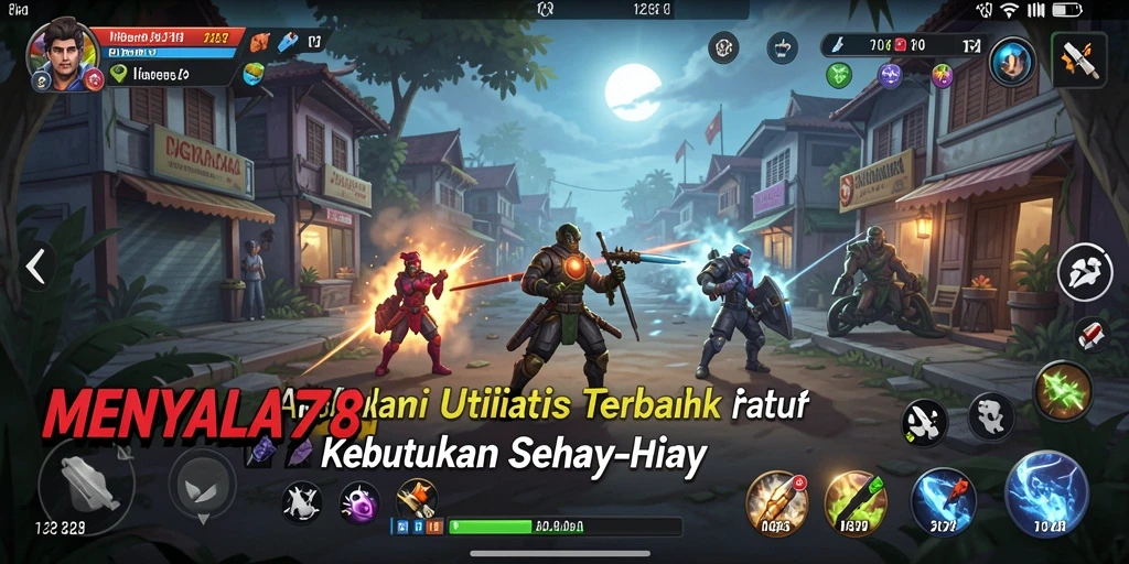 Tampilan antarmuka utama MENYALA78 yang sederhana dan efektif.