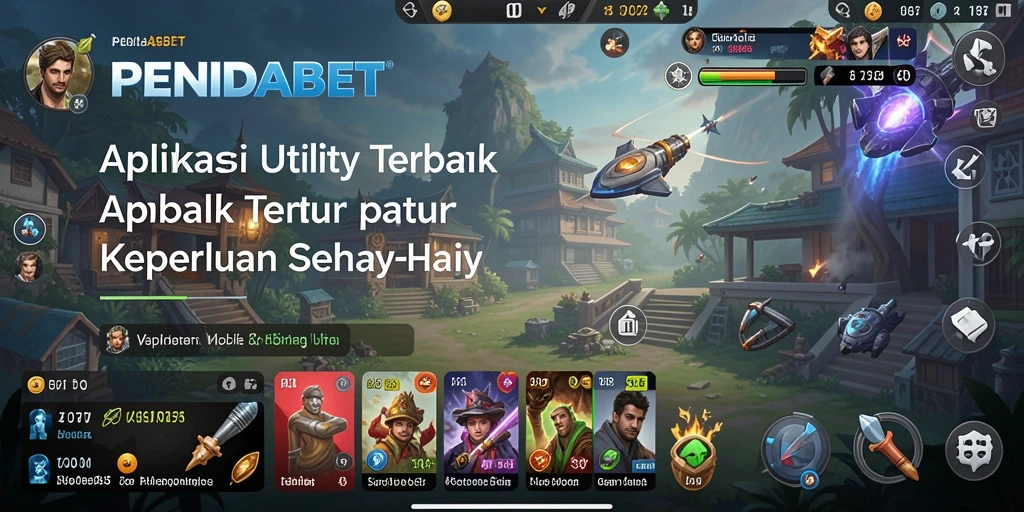 Tampilan utama PENIDABET menampilkan dashboard yang sederhana dan informatif.