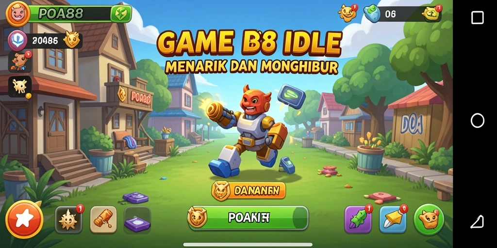 Tampilan menarik gameplay <strong>Idle</strong> di POA88.