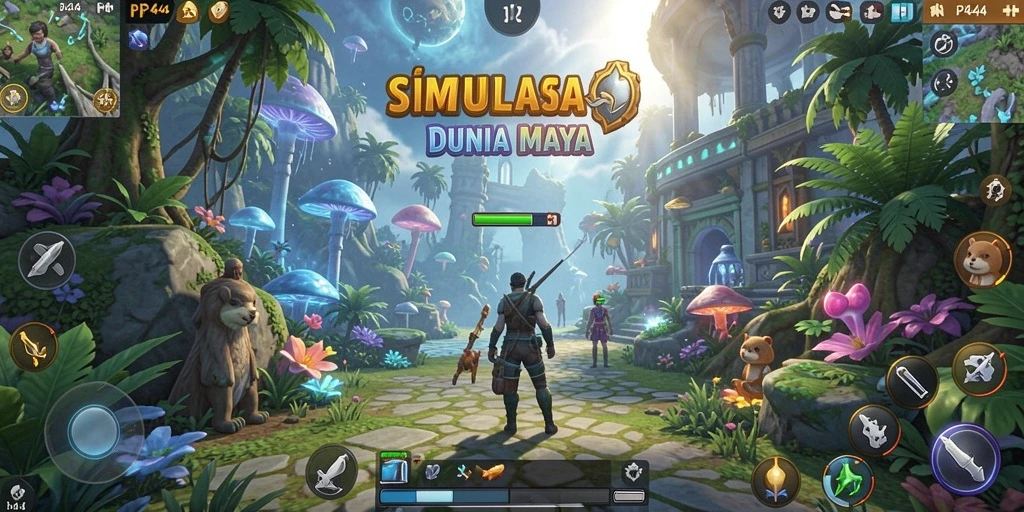 Gameplay menarik dalam PP444 dengan grafis yang menakjubkan.