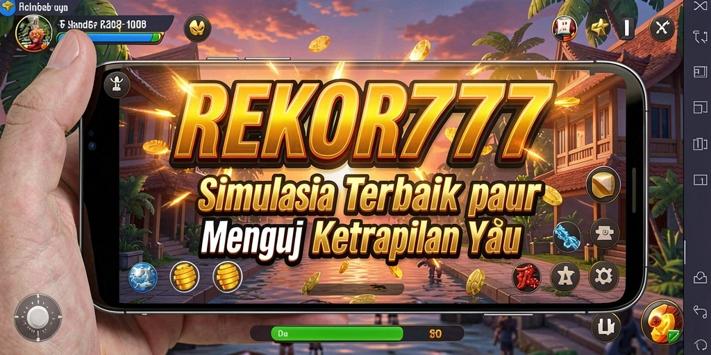 Tampilan gameplay menarik dari REKOR777 dengan tantangan simulasi.