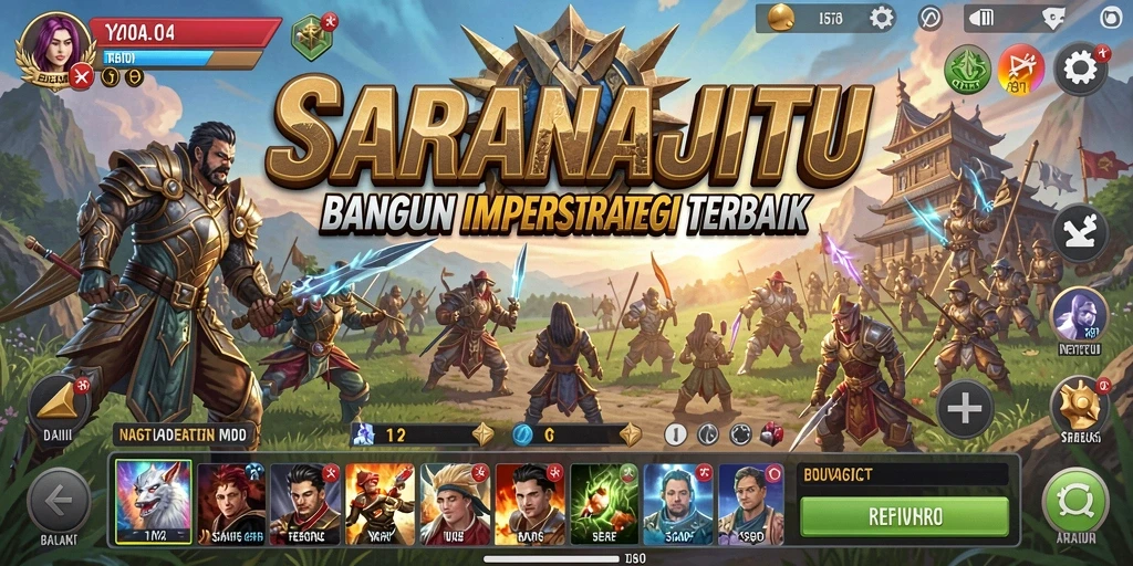 Tampilan gameplay <strong>SARANAJITU</strong> yang menegangkan dan menarik.