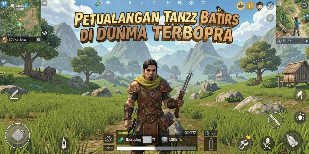 Gameplay seru SOV777 dengan bebas menjelajahi dunia terbuka.