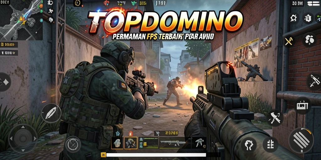 Tampilan aksi intens dari gameplay <strong>TOPDOMINO</strong> yang mendebarkan.