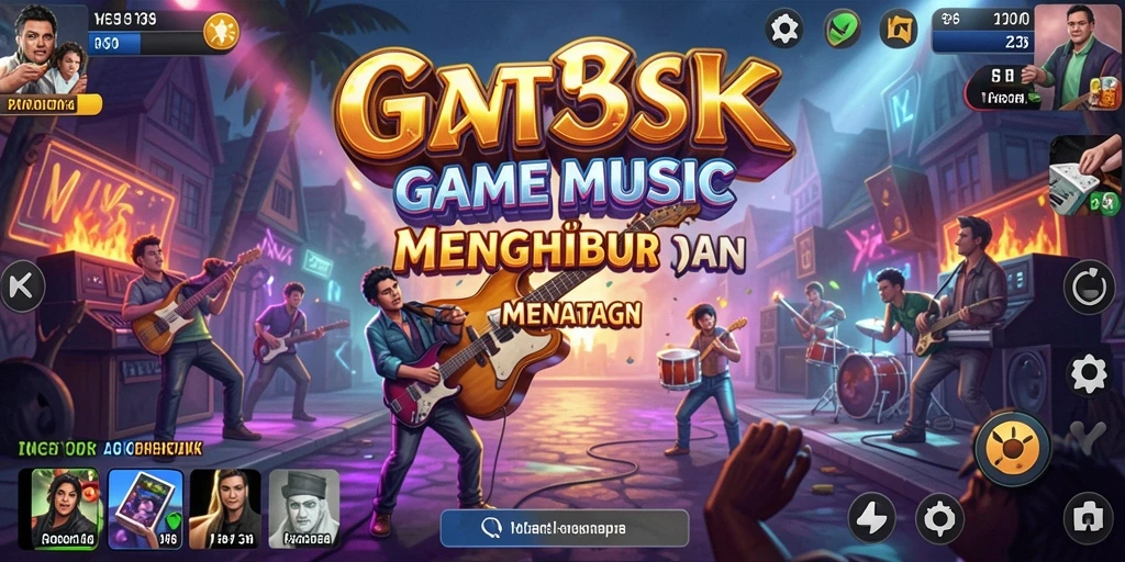 Tangkapan layar dari gameplay VT38 yang menarik dan penuh warna.