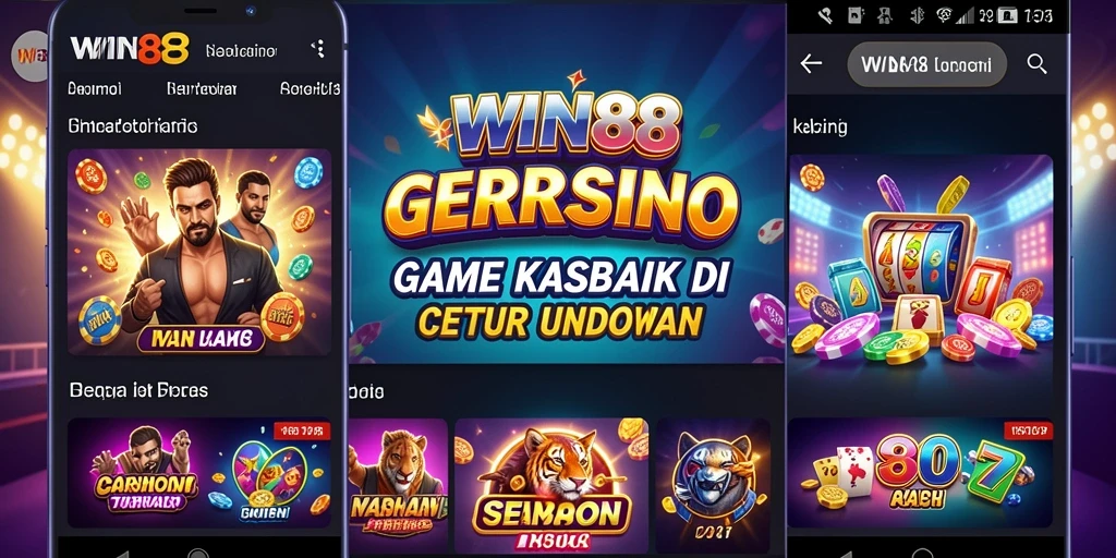 Tampilan gameplay <strong>WIN88</strong> yang menarik dalam suasana Kasino.