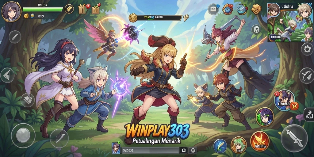 Momen seru dalam petualangan Anime di WINPLAY303.