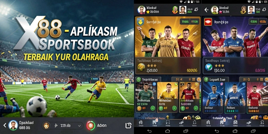 Tampilan menarik dari gameplay taruhan di X88.