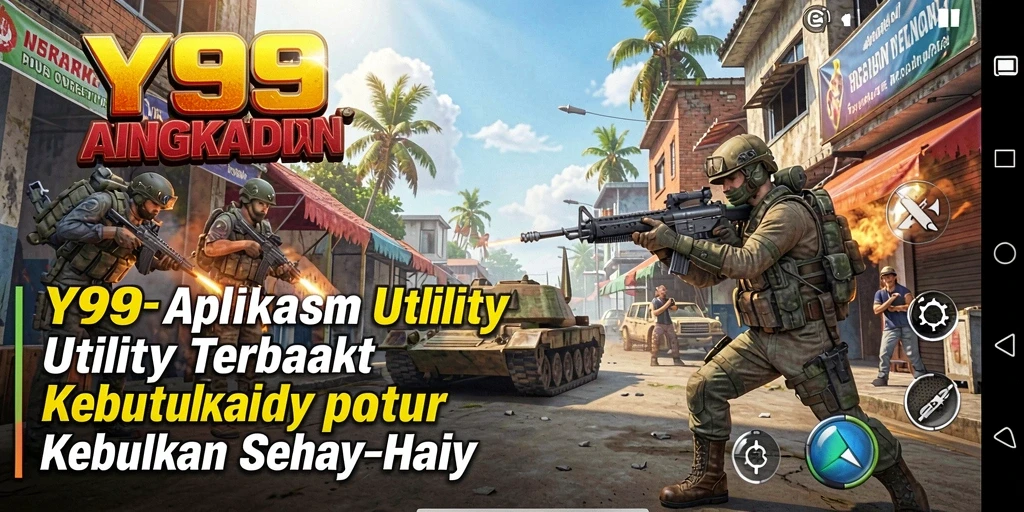 Tangkapan layar utama Y89 menunjukkan antarmuka aplikasi Utility yang ramah pengguna.